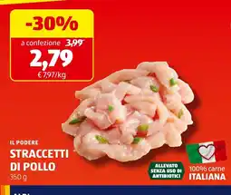 ALDI IL PODERE STRACCETTI DI POLLO offerta