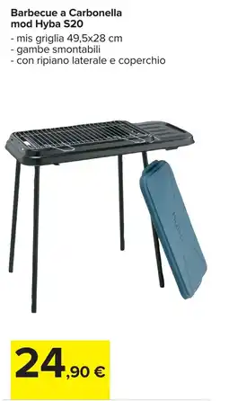 Carrefour Barbecue a Carbonella mod Hyba S20 offerta