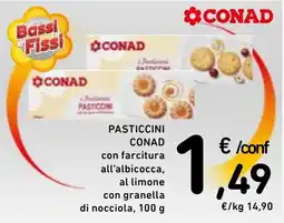 Spazio Conad Pasticcini CONAD offerta
