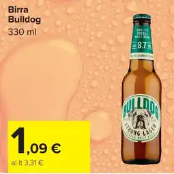 Carrefour Birra Bulldog offerta