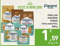 Spazio Conad Frollini Piacersi CONAD offerta