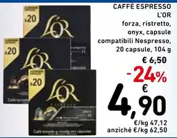 Spazio Conad CAFFÈ ESPRESSO L'OR offerta