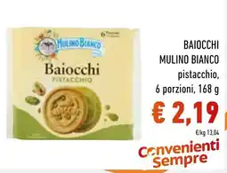 Spazio Conad Baiocchi pistacchio MULINO BIANCO offerta