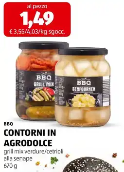 ALDI Bbq contorni in agrodolce offerta