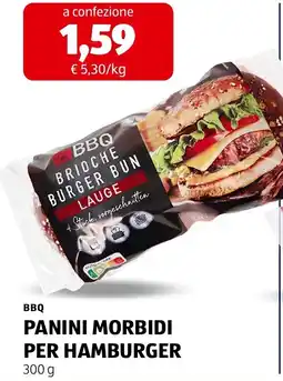ALDI Bbq panini morbidi per hamburger offerta
