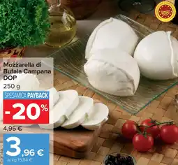 Carrefour Mozzarella di Bufala Campana DOP offerta