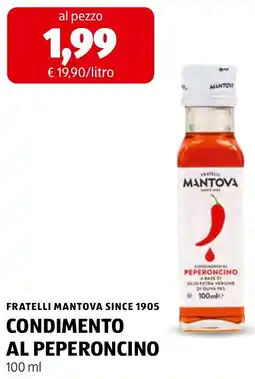ALDI Condimento al Peperoncino Fratelli Mantova offerta