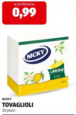 ALDI NICKY TOVAGLIOLI offerta