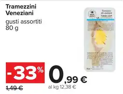 Carrefour Tramezzini Veneziani offerta