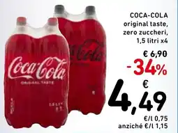 Spazio Conad Coca-Cola offerta