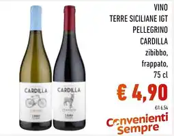 Spazio Conad Vino Terre Siciliane IGT Pellegrino Cardilla offerta