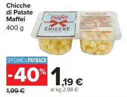 Carrefour Chicche di Patate Maffei offerta