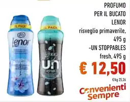Spazio Conad Lenor risveglio primaverile offerta