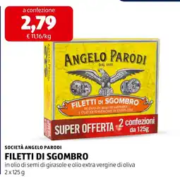 ALDI FILETTI DI SGOMBRO offerta
