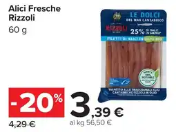 Carrefour Alici Fresche Rizzoli offerta