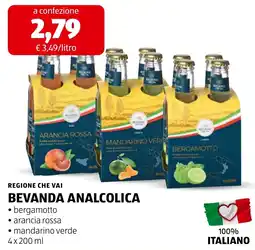 ALDI REGIONE CHE VAI BEVANDA ANALCOLICA offerta
