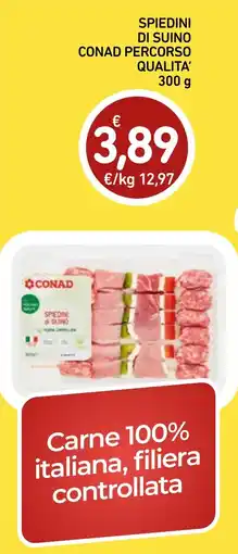 Spazio Conad Spiedini di suino conad percorso qualita offerta