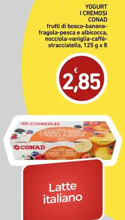 Spazio Conad Yogurt i cremosi Conad offerta