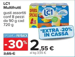 Carrefour LC1 Multifrutti offerta