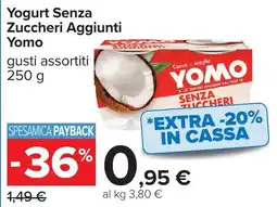 Carrefour Yogurt Senza Zuccheri Aggiunti Yomo offerta