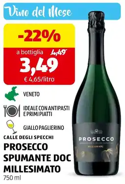 ALDI Prosecco Spumante DOC Millesimato offerta