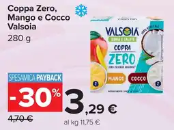 Carrefour Coppa Zero, Mango e Cocco Valsoia offerta