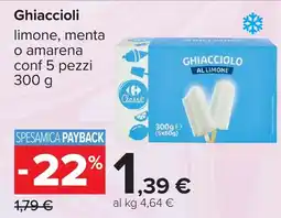 Carrefour Ghiaccioli Classic offerta