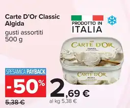 Carrefour Carte D'Or Classic Algida offerta