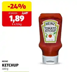ALDI HEINZ KETCHUP offerta