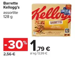 Carrefour Barrette Kellogg's assortite offerta