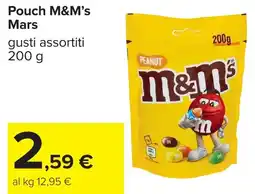 Carrefour Pouch M&M's Mars offerta