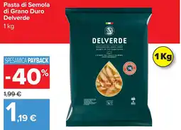 Carrefour Penne Zita Rigate Delverde offerta