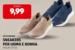 ALDI UP2FASHION SNEAKERS PER UOMO E DONNA offerta