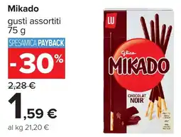 Carrefour Mikado gusti assortiti offerta