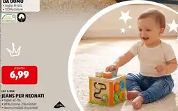 ALDI LILY & DAN JEANS PER NEONATI offerta