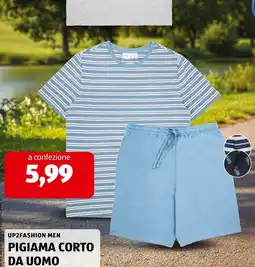ALDI UP2FASHION MEN PIGIAMA CORTO DA UOMO offerta