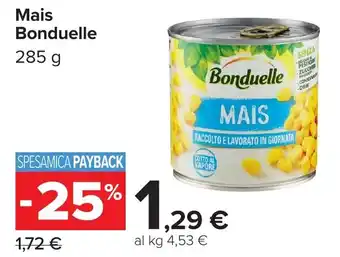 Carrefour Mais Bonduelle offerta