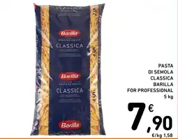 Spazio Conad Pasta di semola classica Barilla for professional offerta