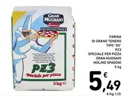 Spazio Conad Farina di grano tenero tipo "00" PZ3 Speciale per pizza Gran Mugnaio offerta