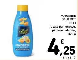 Spazio Conad Maionese Gourmet Biffi offerta