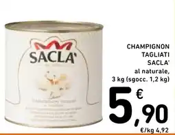 Spazio Conad Champignon tagliati Sacla' offerta
