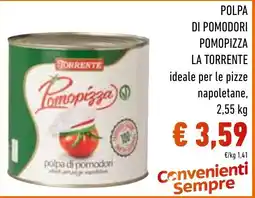 Spazio Conad Pomopizza LA TORRENTE offerta