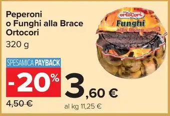 Carrefour Funghi alla Brace Ortocori offerta
