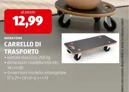ALDI Workzone carrello di trasporto offerta
