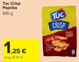 Carrefour Tuc Crisp Paprika offerta