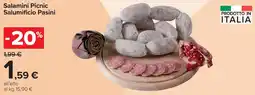 Carrefour Salamini Picnic Salumificio Pasini offerta