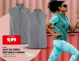 ALDI Crane gilet da corsa per uomo e donna offerta