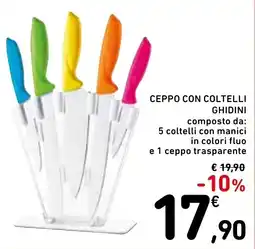 Spazio Conad CEPPO CON COLTELLI GHIDINI offerta