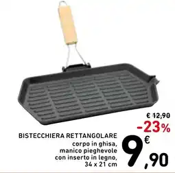 Spazio Conad BISTECCHIERA RETTANGOLARE offerta