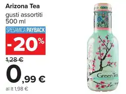 Carrefour Arizona Tea gusti assortiti offerta